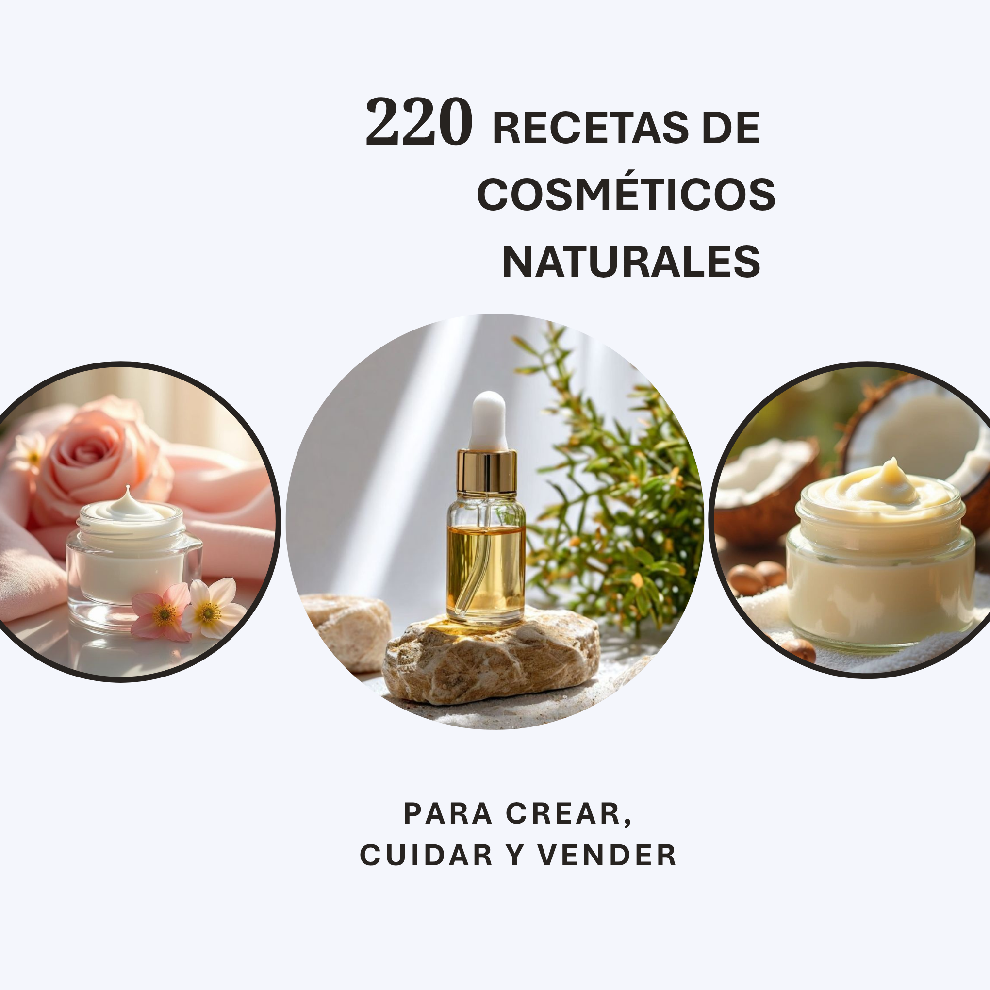 220 Recetas de Cosméticos Naturales